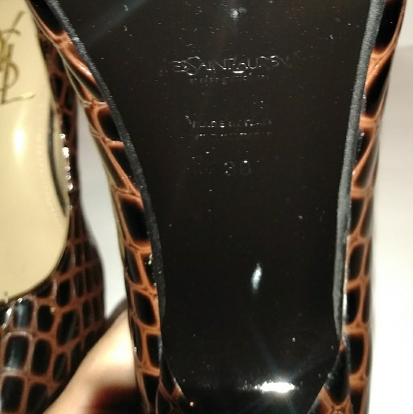 NWOT YSL platform pumps heels 👠 - Picture 6 of 8